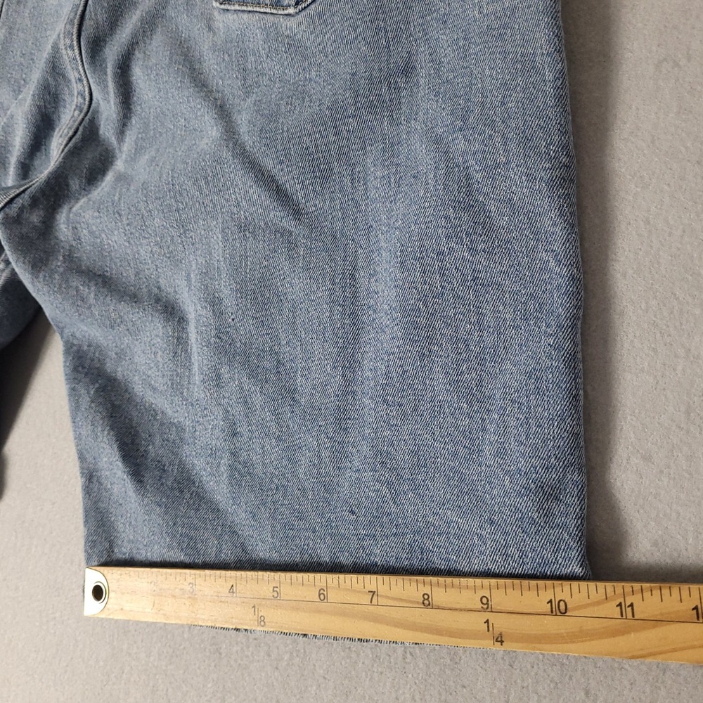 Wrangler Denim Shorts Mens 40 Blue Relaxed Fit Cotton 606WFDT - Picture 8 of 10